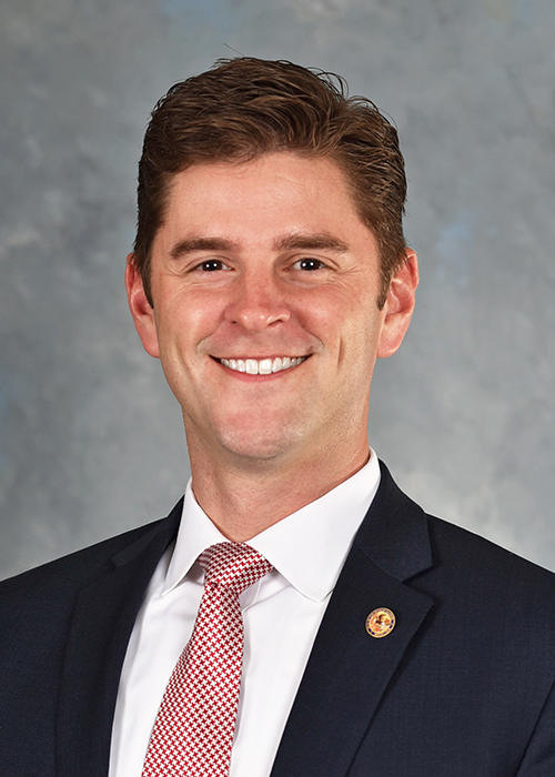 Photograph of Representative  Ryan Spain (R)